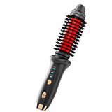 Cordless Curling Iron Brush for WomenPortable Hair Curler Brush Curling Wand with Extra Long V1366-AZ2-W-12368