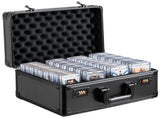 Graded Card Storage Box, 4 Slots, Graded Sports Cards Holder Carrying Case with Coded Lock Foam V952-FJKSNHMMS1208A6WJV0