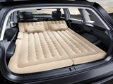 Beige Multi-Chamber Car Inflatable Air Mattress with Electric Pump, Storage Bag & Pillows for V888-ELOSUNG45656