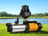Giantz Garden Water Pump High Pressure 2000W Max 4-Stage Tank Irrigation Transfer Booster Pump Black PUMP-ST4-20-OG-TPC
