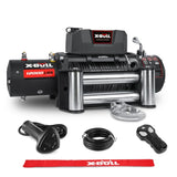 X-BULL Electric Winch 12000LBS/5454KGS Steel Cable 12V Wireless Remote Offroad V211-AUEB-XBEW005