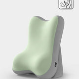 Green Memory Foam Reading Pillow & Back Support Cushion with Adjustable Wedge, Ergonomic Neck and V888-ELOSUNG54158