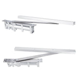 Aluminum Automatic Positioning Concealed Hydraulic Buffer Door Closers 80KG Hardware Fittings V1294-YM0901-3114200042111