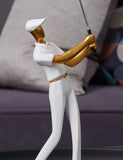 Decor Figurine Statue Modern Sculpture Home Gifts Table Centerpiece Crafts Arts 10inch-Golf V1192-AZ-W-10409