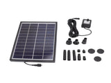 Solar Fountain Pump 12V 6W ABS Anti Clogging Filter Easy Cleaning Solar Powered Water Pump for V1294-YM0718-3111220235311