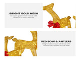 Christabelle 3 Reindeer Family Christmas Light Up Display 1.25m Gold Mesh Animated Outdoor Indo 112_SHE206