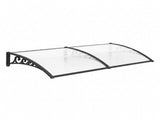Instahut Window Door Awning 0.8mx2m Transparent AWN-08X2-CLR