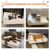 Luxurious Rectangular Pet Sofa Bed with Anti-Skid Base V767-P-XM116-M