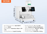 Commercial Snowflake Ice 397LBS/24H Snowflake Ice Maker, Stainless Steel Ice Shaver V952-SLXNBJCMYJP1SWA5FV3