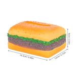 Multi Color Resin Hamburger Tissue Box for Home Office Use 2Pcs V1369-AZ3-W-21931