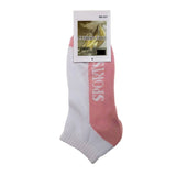 24x COTTON ANKLE SOCKS Sport Cushion Foot Low Cut Running - Assorted Colours Bulk - 2-8 V563-BR-24SOX-ASSTDCLRP-2-8