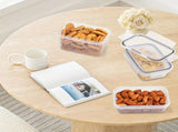 food storage containers, thickened PP containers, airtight food containers, food-grade storage, V1102-122-43851-WHT-16PCS