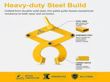 Steel Single Scissor Pallet Puller Clamp 1 Ton Capacity Pallet Grabber V63-849581