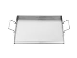 Stainless Steel Griddle, 18x16 inch Universal Flat Top Rectangular Plate, Gas Grill Griddle for BBQ V952-DCJPBXG1816I6OP2EV0