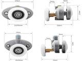 LGCASL Clearance! Shower Door Rollers Shower Door Rollers Bearing Door Roller Plastic Pulley Shower V1189-LWWAL-20260325-02542