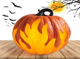 Halloween Pumpkin Lantern Battery Operated Jack O Lantern Flame Lighted Pumpkin Party Favor for V1294-YM0717-10353335