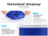 Blue Microfiber Car Cleaning Towel and 20L Foldable Self Standing Water Bucket V888-ELOSUNG52052