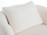 Levede Fleece Swivel Chair CH1133-BG