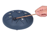 6in 8 Tones Tongue Drum with Mallets Music Book Musical Percussion Instruments for Meditation V1294-YM0714-3117210189211