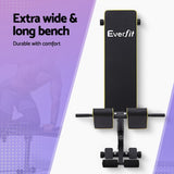 Everfit Roman Chair Adjustable Weight Bench Strength Training Preacher Curls FIT-M-ROMAN-BENCH-BK