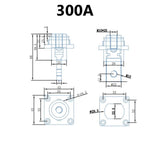 2X300/400A Brass Lithium Battery Terminal Connector Energy Storage Terminal 300A V1189-LWWAL-20260327-04027