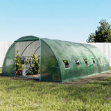 Green Fingers Greenhouse 6x4x2M Walk in Green House Tunnel Plant Garden Shed Dome GH-WALK-F-600X400X200-GN-AB