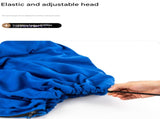 Blue Versatile Double-Sided Fleece Bag Liner - Lightweight & Portable Travel Blanket for Camping & V888-ELOSUNG32569