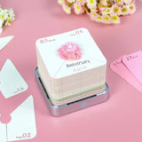 Pink Tree House 3D Paper Sculpture Night Light with Notepad, Silver Base - Elegant Gift Set for Home V888-ELOSUNG11393
