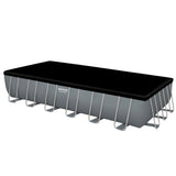 Bestway Swimming Pool 732x366x132cm Steel Frame Above Ground Pools Ladder 30045L BW-POOL-732CM-56477