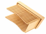 Bamboo Foldable Bread Slicing Guide Toast Loaf Cutting Guide Slicing Maker Kitchen DIY Baking Pastry V1294-YM0521-3118230006411