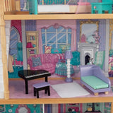 Dollhouse with Furniture for kids 120 x 88 x 40 cm V178-12540