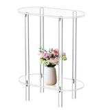 Sofa Side Transparent Teas Acrylic Storage Cabinet Nightstands Acrylic Coffee V1366-AZ2-W-14663
