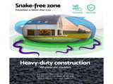 Gardeon Snake Repeller Set of 12 Solar LED Pulse Plus Ultrasonic Pest Rodent Repellent SR-SNAKE-DX-12-COM