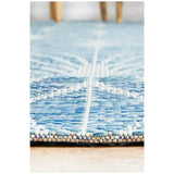 Blue Terrace Rug 290 x 200cm for Indoor and Outdoor Use V178-69060