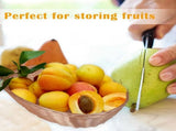 12 Pack Plastic Oval Basket, Empty Bread Basket Food Storage Basket Bulk,Plastic Wicker Baskets Bin V1370-AZ4-07576