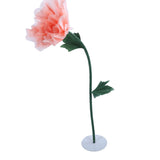 Large Artificial Flower Iron PVC Organza Faux Peony Flower Decoration Wedding Arrangements for Party V1294-YM0901-3115240037511