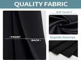 2X Blockout Curtains 100% Blackout Window Curtain Draperies Pair Eyelet 3 Layers 132CM V201-W12861953