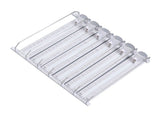 Self Pushing Drink Holder 6 Rows Adjustable Width Spring Loaded Easy Slide Large Capacity 15in V1294-YM0901-3118230216512
