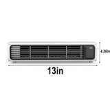 Fans That Blow Cold Air, Silent Bladeless Air Circulator, 3 Modes Adjustable AC Personal Air Cooler, V1366-AZ2-W-14301
