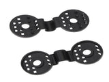 100pcs Shade Cloth Plastic Clips Round Fixing Clips for Greenhouse Outdoor Garden Anti Bird Netting V1294-YM0703-3111230103611