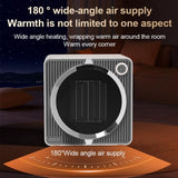Portable Mini Space Heater, 500W PTC Ceramic Fast Heating Desktop Heater with Overheat & Tip-Over V1188-MS-601-001
