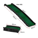 Furtastic Foldable Plastic Dog Ramp with Synthetic Grass PTS-EJE-DF-GRS