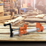 3/4" Wood Gluing Pipe Clamp Set Heavy Duty PRO Woodworking Cast Iron V63-837211