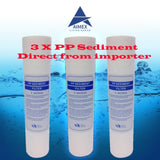 3 x 5 Micron Under Sink Filter Sediment Replacement Water Cartridge PP V502-8KDFCHF22-1