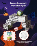 VEVOR Magnetic Blocks, 100 PCS Cemetery Zombies Set, Magnetic Building Cubes for Kids, STEM V952-CLKGNBMDJS10BURVH001V0