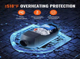 Bluetooth App Control Diesel Air Heater, 12V 8KW Diesel Heater with Automatic Altitude Adjustment, V952-ZCJRQFT12V8KWKIL7V9