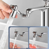 Alloy Universal Rotation Faucet Aerator Retractable Swivel Copper Alloy, splash reduction, water V1189-LC-LY-00004