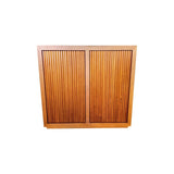 Buffet MDF Brown Colour Two Doors Sideboard Storage Cabinet V43-BFT-TOBY
