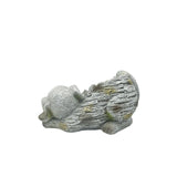 Winking Dog Planter w Hole Plug 36cm V637-49476DOG