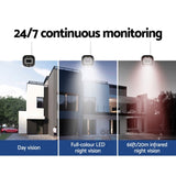 UL-tech Wireless CCTV Security System 8CH NVR 3MP 8 Square Cameras 2TB CCTV-WF-CLA-8C-8P-2T